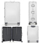 ALUMINIUM SUITCASE V2 THICKER ALUMINIUM & REMOVEABLE WHEELS