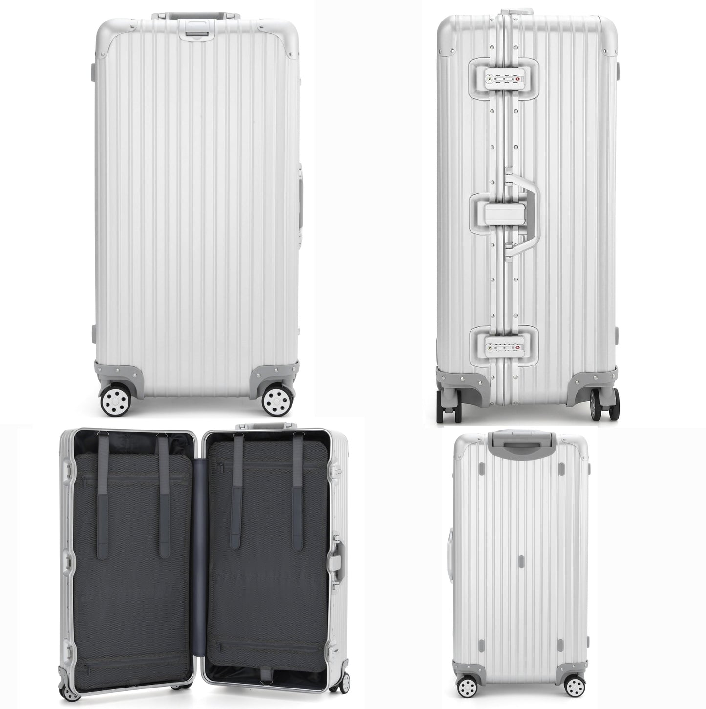 ALUMINIUM SUITCASE V2 THICKER ALUMINIUM & REMOVEABLE WHEELS