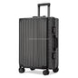 Unisex Luxury Metal Carry on Suitcase Set Aerospace Grade Aluminum Magnesium Trolley Case Low MOQ Dropshipping Best Selling 2026