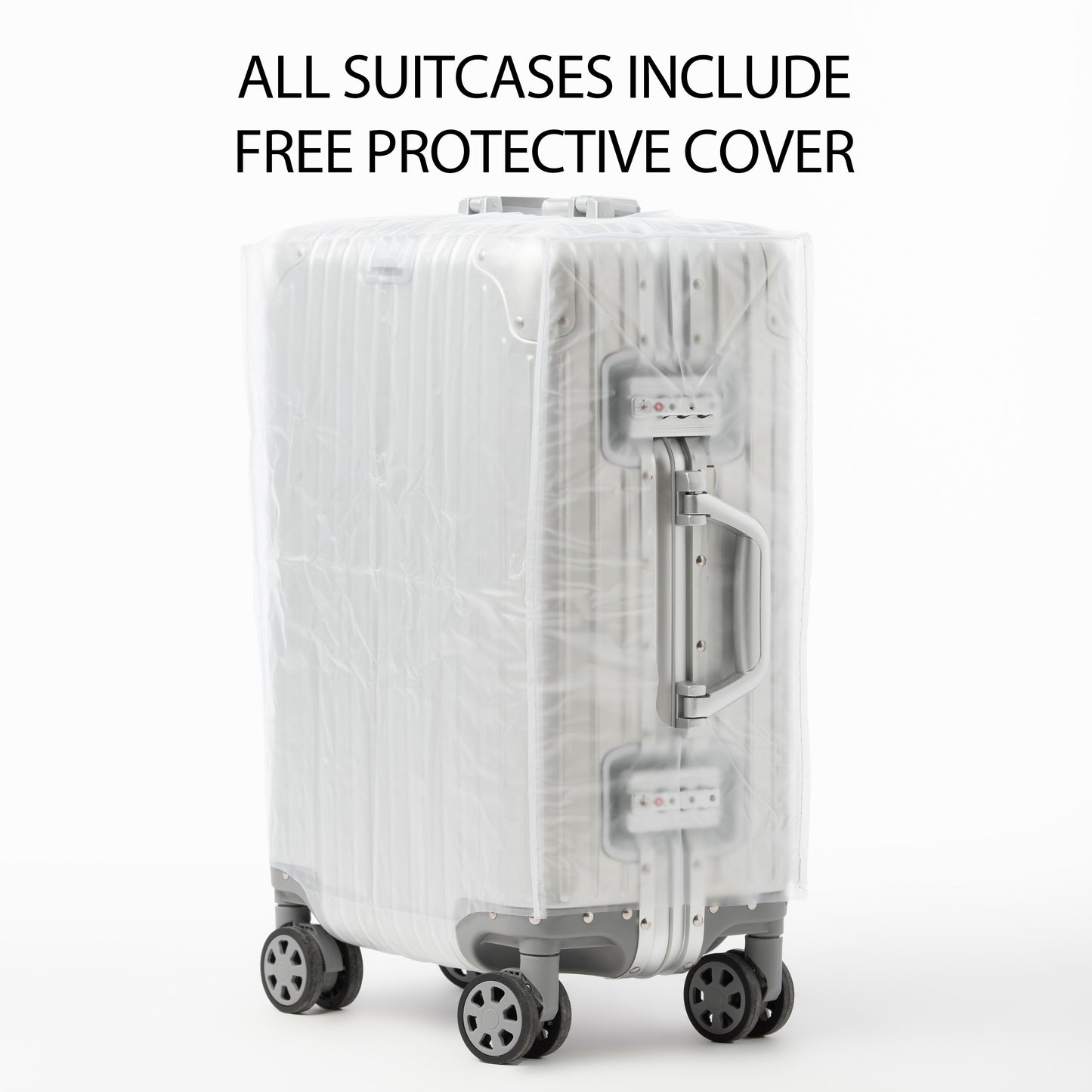 ALUMINIUM SUITCASE V2 THICKER ALUMINIUM & REMOVEABLE WHEELS