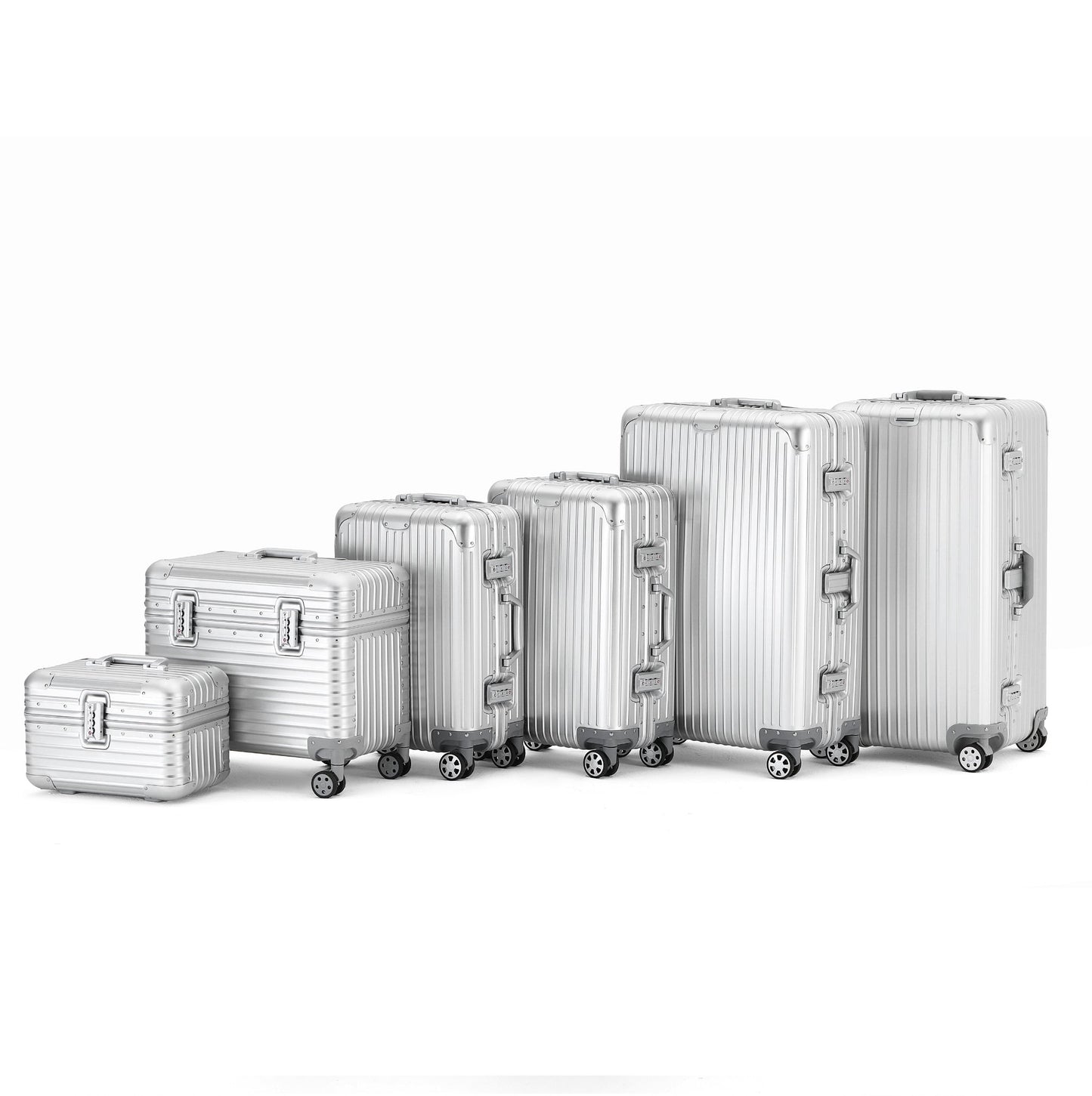 ALUMINIUM SUITCASE V2 THICKER ALUMINIUM & REMOVEABLE WHEELS