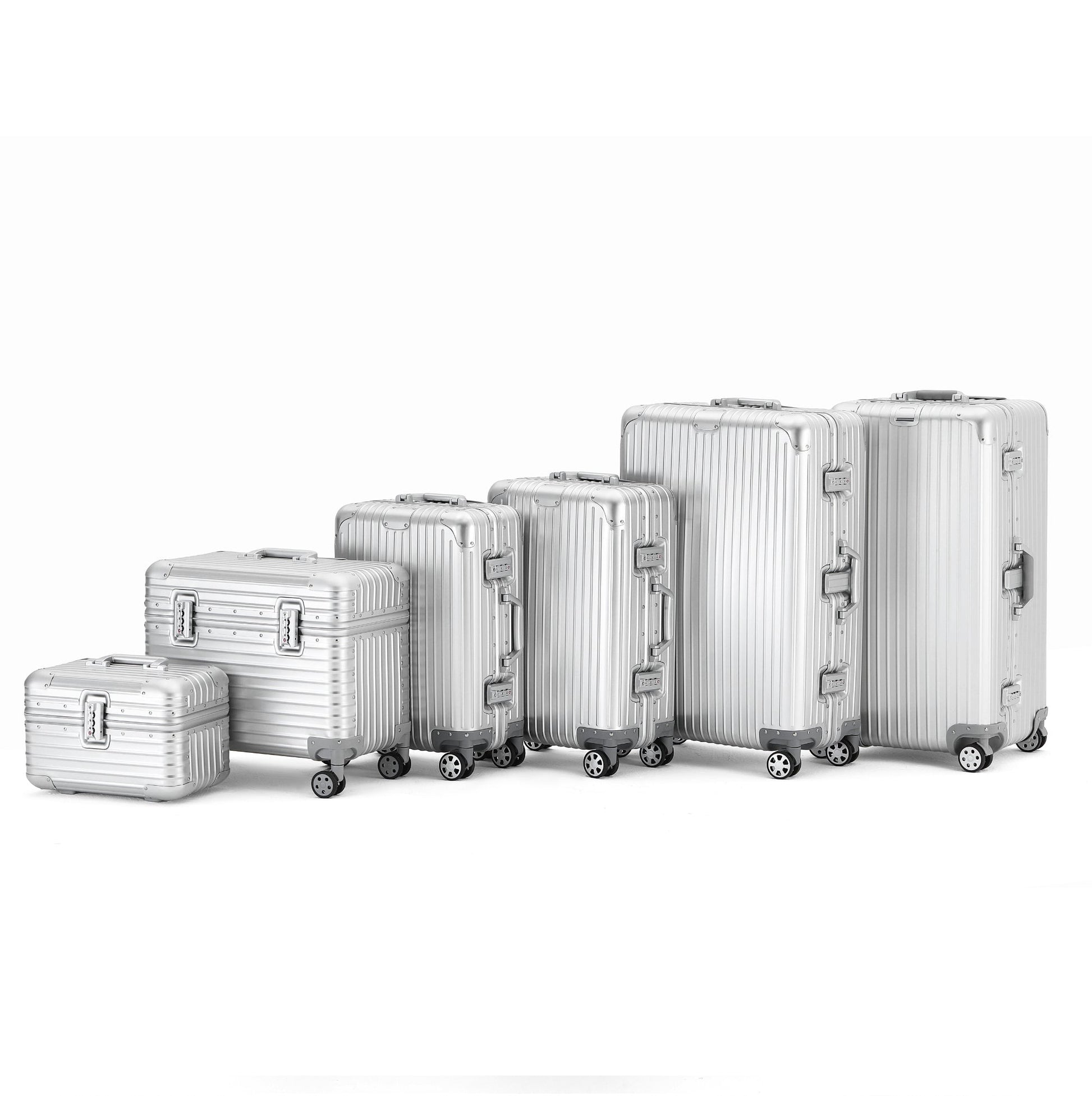 ALUMINIUM SUITCASE V2 THICKER ALUMINIUM & REMOVEABLE WHEELS
