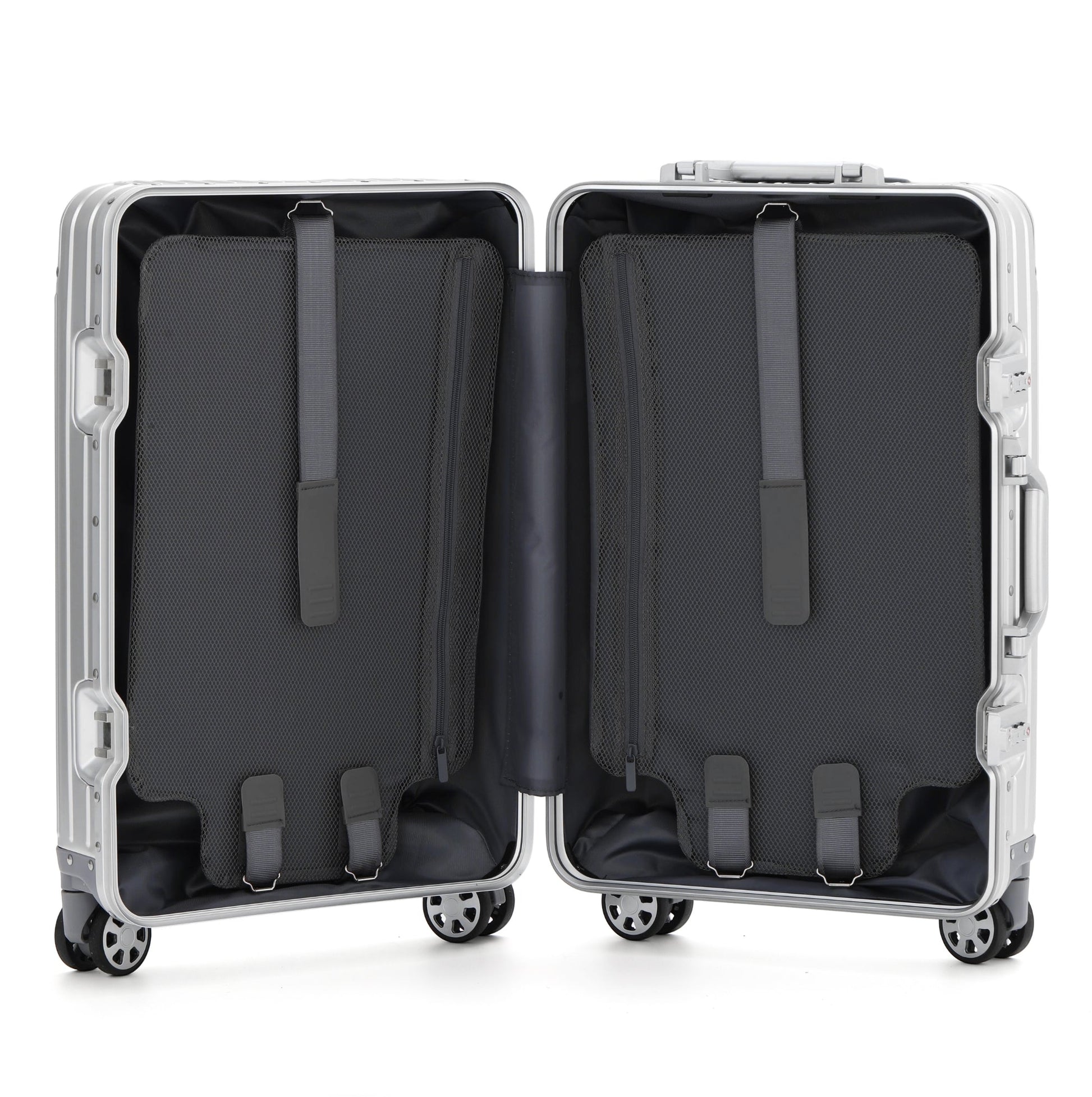 ALUMINIUM SUITCASE V2 THICKER ALUMINIUM & REMOVEABLE WHEELS