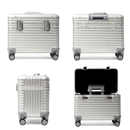 ALUMINIUM SUITCASE V2 THICKER ALUMINIUM & REMOVEABLE WHEELS