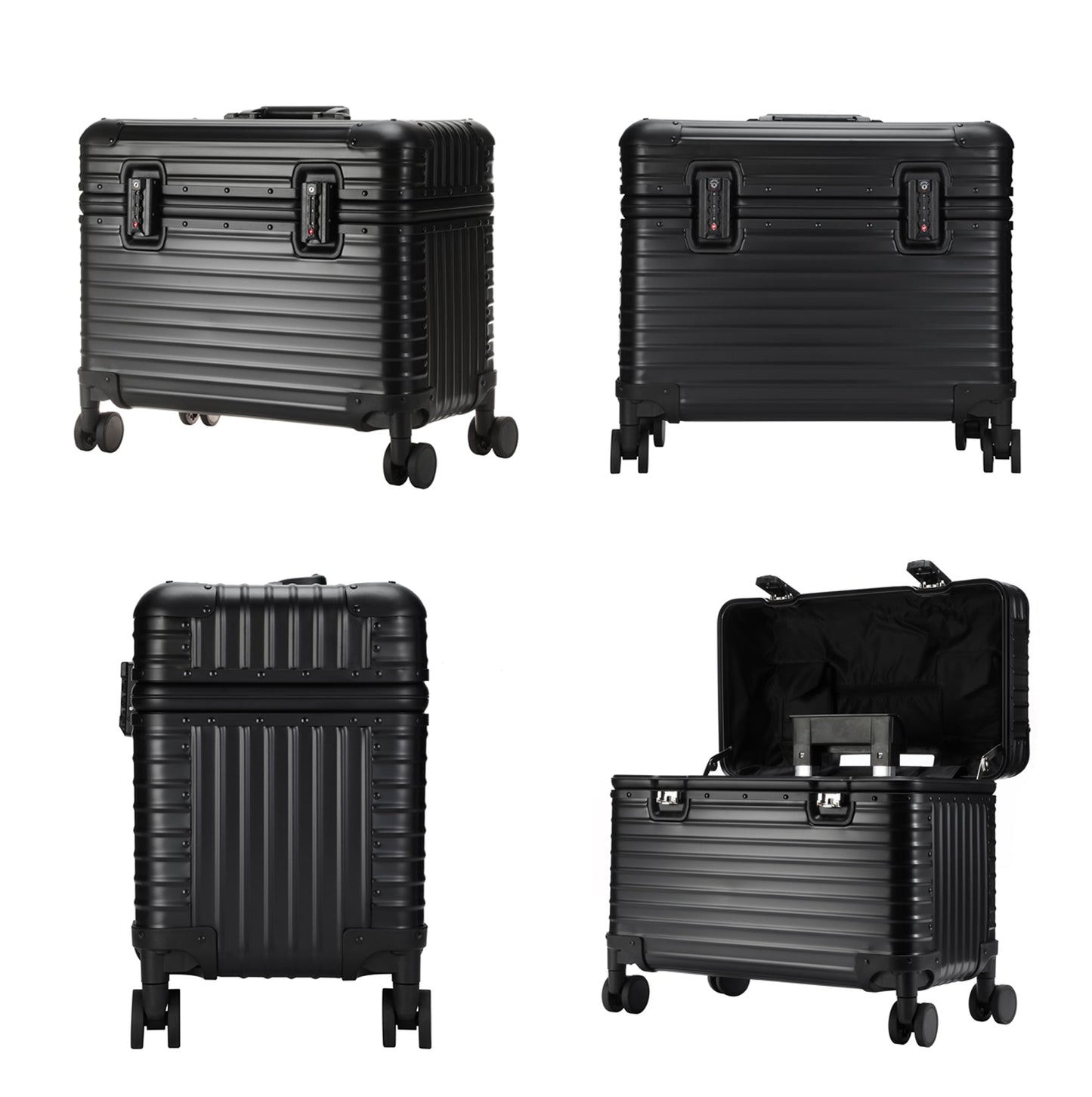 ALUMINIUM SUITCASE V2 THICKER ALUMINIUM & REMOVEABLE WHEELS