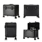 ALUMINIUM SUITCASE V2 THICKER ALUMINIUM & REMOVEABLE WHEELS