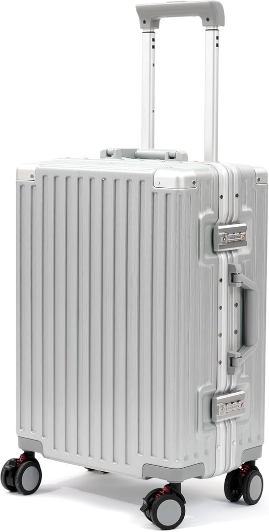 Aluminum Lightweight Suitcase for Travel.