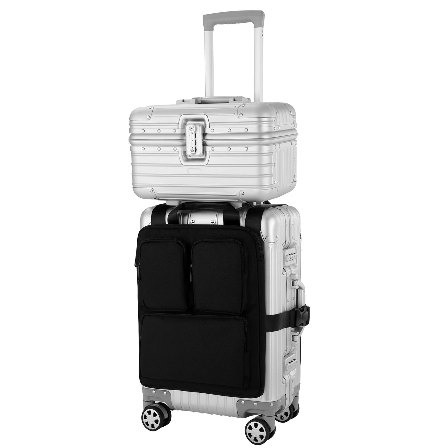 ALUMINIUM SUITCASE V2 THICKER ALUMINIUM & REMOVEABLE WHEELS